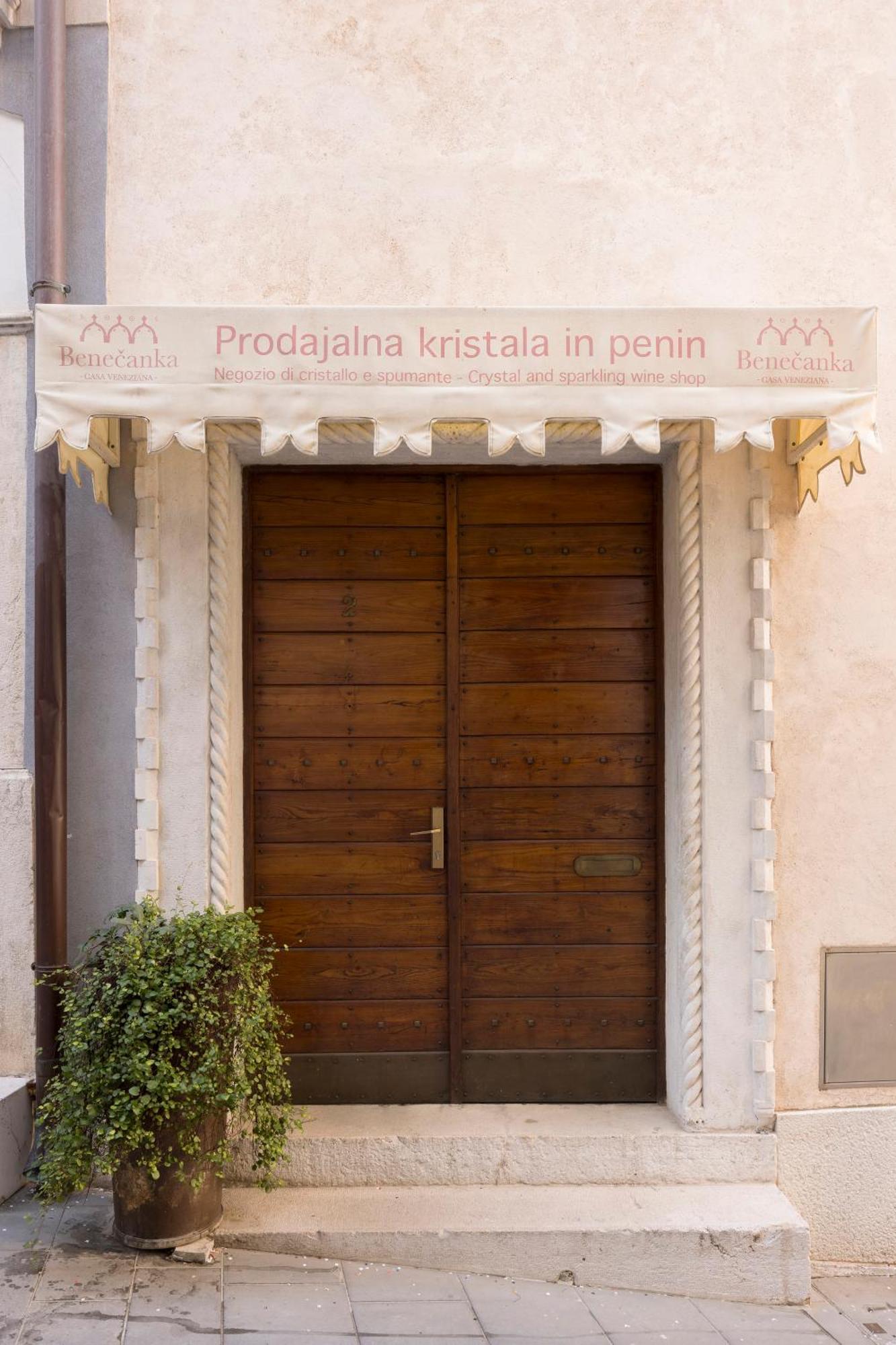 Benecanka Casa Veneziana Piran Exteriör bild